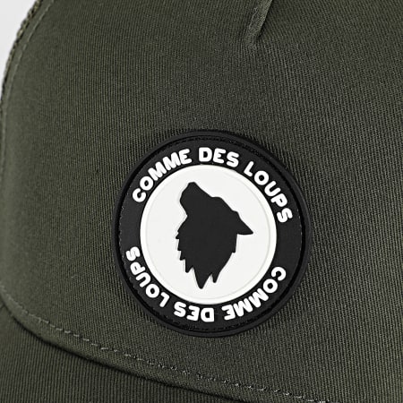 Comme Des Loups - Casquette Trucker Nat Vert Kaki
