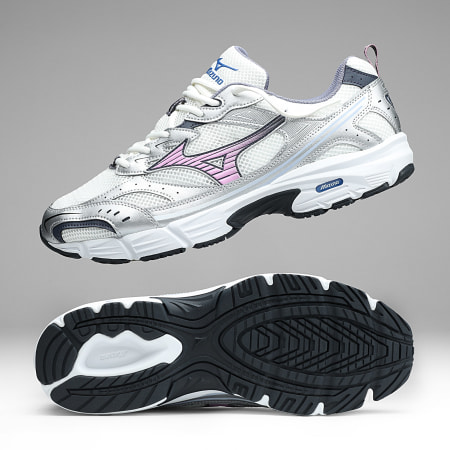 Mizuno - Sneakers MXR D1GA2451 Snow White Lilac Chiffon Silver - Ryses