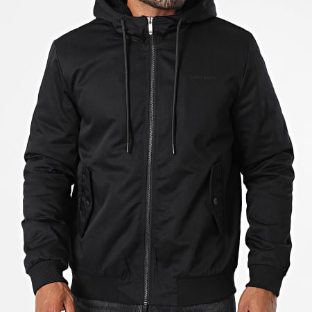 Teddy Smith - Sanson Chaqueta con capucha y cremallera 1200096D Negro