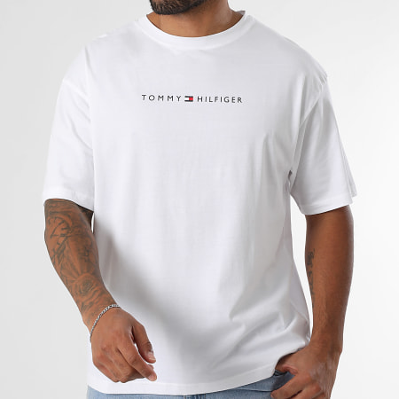 Tommy Hilfiger - Tee Shirt Logo 3685 Blanc