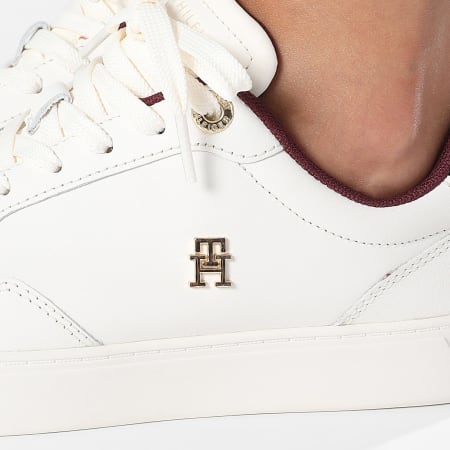 Tommy Hilfiger - Zapatillas Elevated Court 8680 Ancient White para mujer