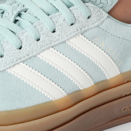 Sneakers Femme Gazelle Bold W JS3902 Ash Green Off White Gum