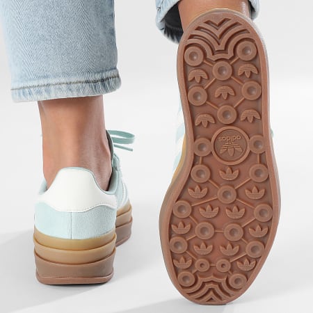 Adidas Originals - Baskets Femme Gazelle Bold W JS3902 Ash Green Off White Gum 2