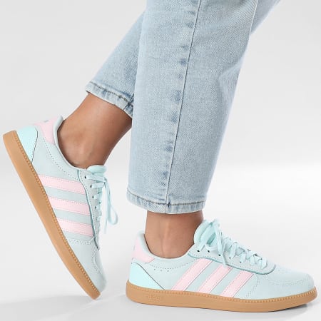 Adidas Sportswear - Baskets Femme Breaknet Sleek JR0688 Halo Mint Clear Pink Mint Tone