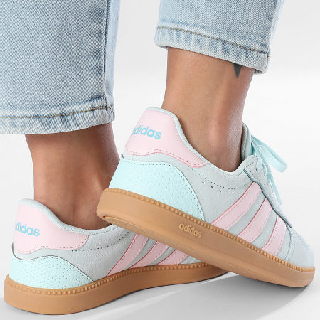 Adidas Sportswear - Baskets Femme Breaknet Sleek JR0688 Halo Mint Clear Pink Mint Tone