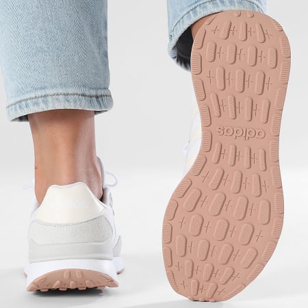 Adidas Performance - Run 60s 4.0 Zapatillas Mujer JR6627 Calzado Blanco Core Blanco Gris Uno