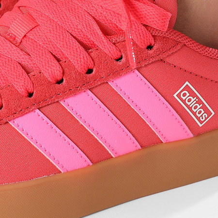 Adidas Performance - VL Court 3.0 Zapatillas Mujer JS2056 Semi Lucid Rojo Lucid Rosa Core Blanco