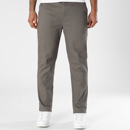 LBO - Lot De 2 Pantalons Chino 2280 Beige Gris Anthracite