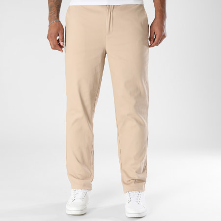 LBO - Lot De 2 Pantalons Chino 2280 Beige Gris Anthracite
