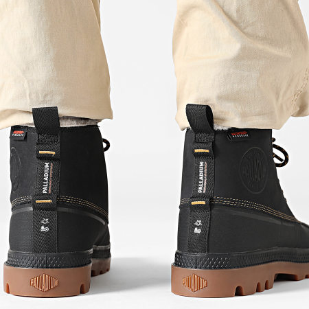 Palladium - Boots Pampa Duck Waterproof 79547 Black - Ryses display picture 1