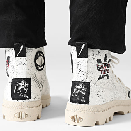 Palladium - Botas Pampa Demodog 74497 Crema Blanco