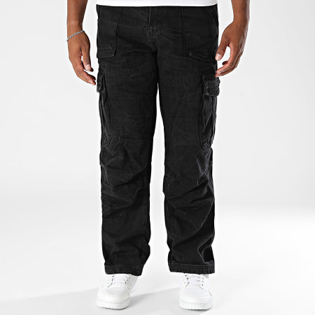 Uniplay - Jean Cargo Baggy 801 Noir