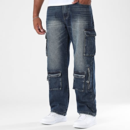 Classic Series - Jean Cargo Baggy 805 Bleu Brut