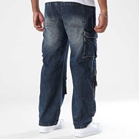 Classic Series - Jean Cargo Baggy 805 Bleu Brut
