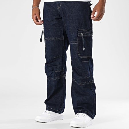 Classic Series - Jean Cargo 802 Bleu Brut