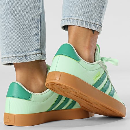 Adidas Performance - VL Court 3.0 Zapatillas Mujer JS2059 Semi Verde Seco Verde Limón Lúcido