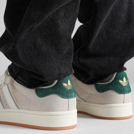 Adidas Originals - Baskets Campus 00s JS3786 Alumina Off White Collegiate Green