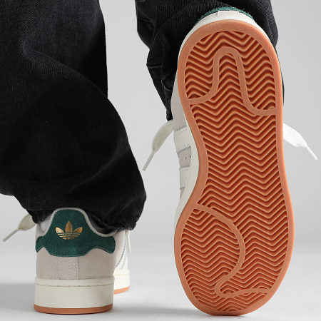Adidas Originals - Baskets Campus 00s JS3786 Alumina Off White Collegiate Green