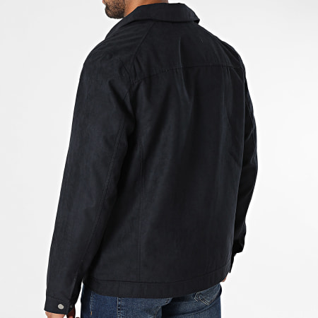 Jack And Jones - Cazadora Dylan de piel sintética con cremallera Negro