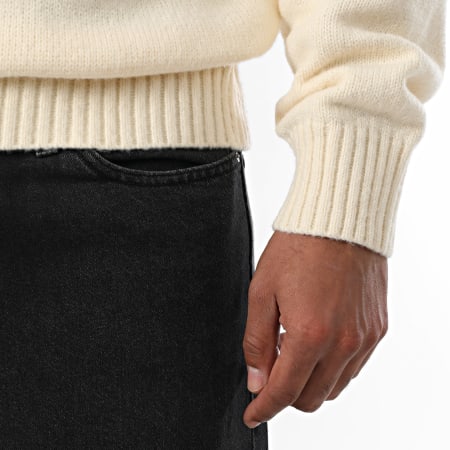 LBO - Premium Soft 2083 Jersey cuello alto Beige claro