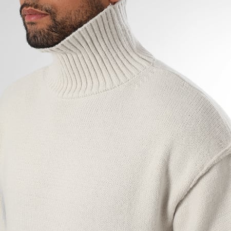 LBO - Premium Soft 2084 Jersey cuello alto Gris claro