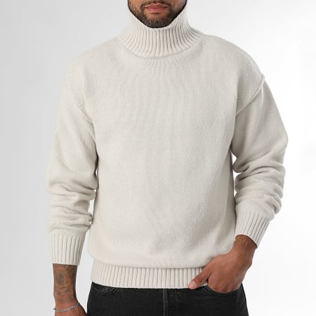 LBO - Premium Soft 2084 Jersey cuello alto Gris claro