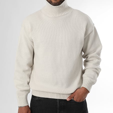 LBO - Premium Soft 2084 Jersey cuello alto Gris claro