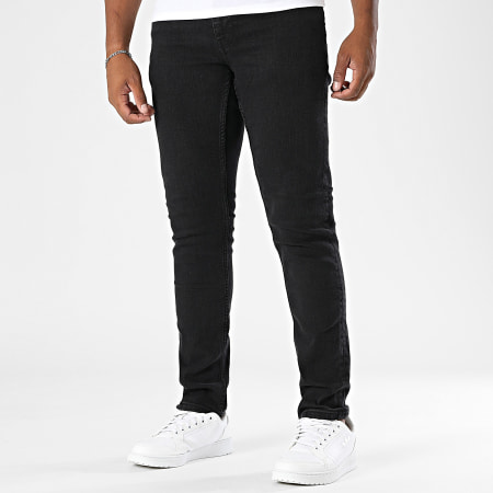Only And Sons - Jean Slim Loom Noir