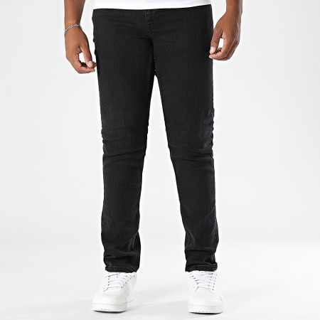 Only And Sons - Jean Slim Loom Noir