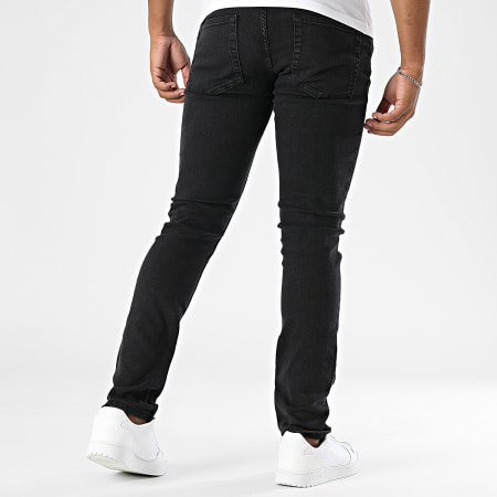 Only And Sons - Jean Slim Loom Noir