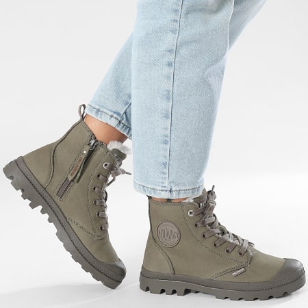 Palladium - Stivali Donna Pampa Hi Zip 95982 Dusky Verde