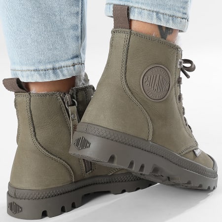 Palladium - Stivali Donna Pampa Hi Zip 95982 Dusky Verde