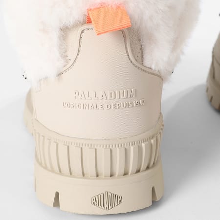 Palladium - Botas Mujer Pallashock Lo Invierno 99516 Almond Milk
