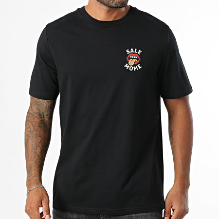 Sale Môme Paris - Tee Shirt Oversize Large Small Rolling Mome Noir