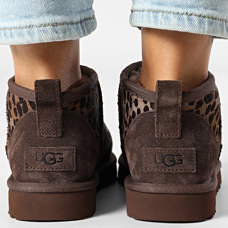 UGG - Botas Mujer Classic Ultra Mini Caspian 1158328 Burnt Cedar
