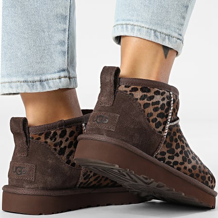 UGG - Botas Mujer Classic Ultra Mini Caspian 1158328 Burnt Cedar