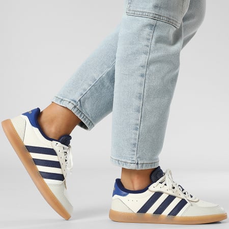 Adidas Performance - Breaknet Sleek Zapatillas Mujer JR9529 Core Blanco Azul Oscuro Azul Real