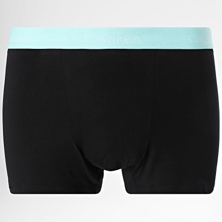 Calvin Klein - Juego de 3 Boxers 4286 Negro Gris Celeste Azul Marino