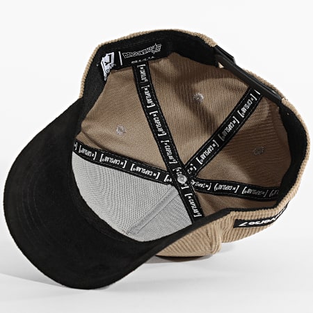 Capslab - Casquette Goku Beige Noir