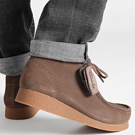 Clarks - Wallabee Evo BT Brown Combi shoes - Ryses