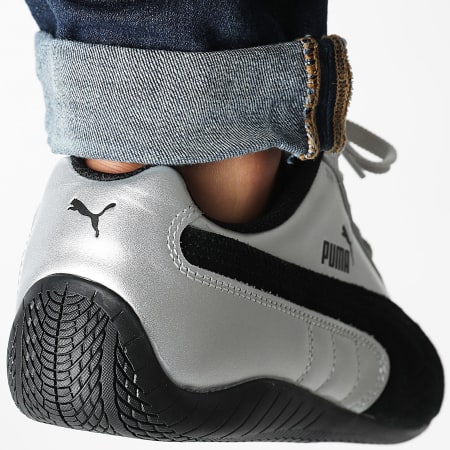 Puma - Speedcat Metallic 403689 Silver Black Sneakers - Ryses