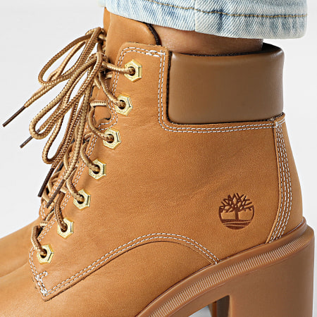 Timberland - Boots Femme Allington Heights Mid Lace A2CKC Wheat Full Grain