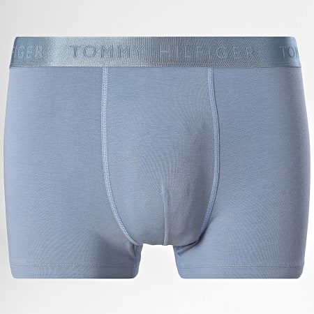 Tommy Hilfiger - Lot De 3 Boxers Trunk 2760 Beige Gris Anthracite Bleu Clair