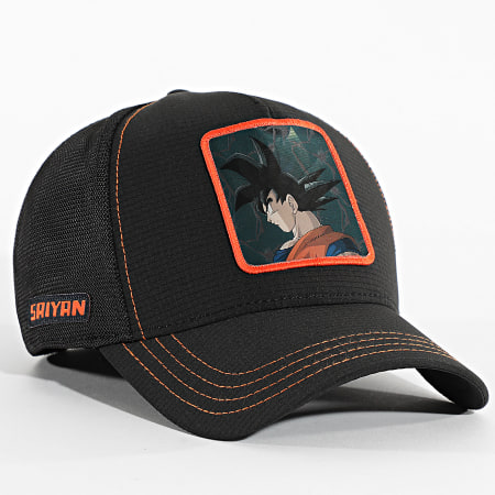Capslab - Casquette Trucker Super Saiyan 3D Noir