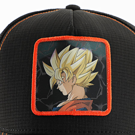 Capslab - Casquette Trucker Super Saiyan 3D Noir