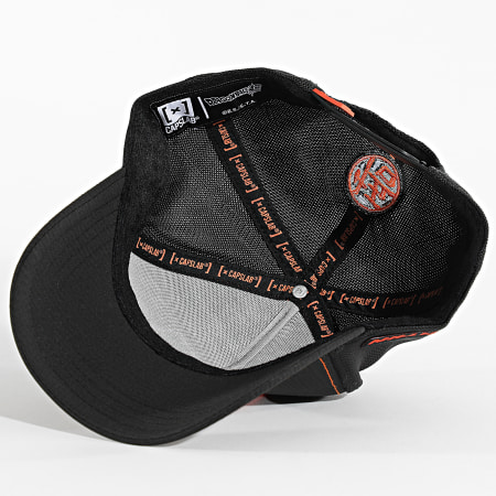 Capslab - Casquette Trucker Super Saiyan 3D Noir