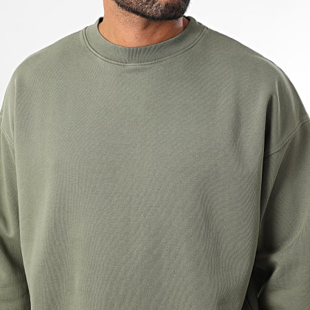 Colorful Standard - Sudadera Crewneck Premium CS1012 Verde Caqui