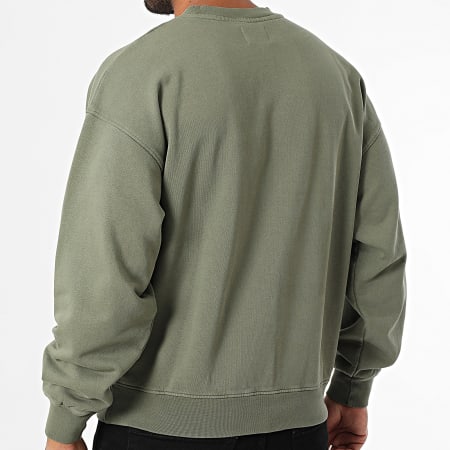 Colorful Standard - Sudadera Crewneck Premium CS1012 Verde Caqui