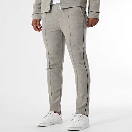 Frilivin N34 Conjunto de chaqueta con cremallera y pantalón