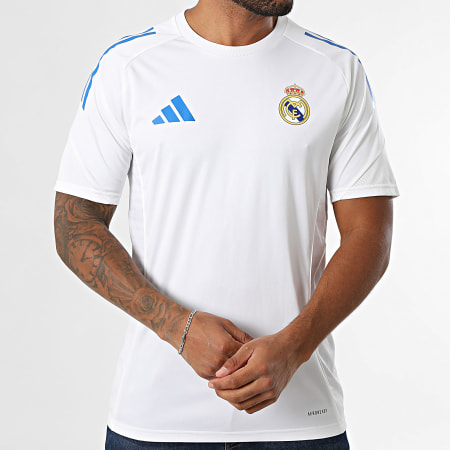 adidas Real Madrid ホワイトシャツ White adidas Real Madrid Urban Purist Track Top - JD Sports